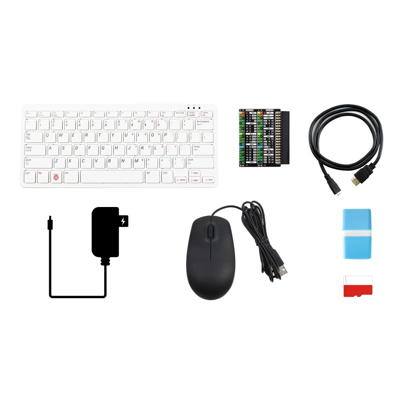 Retro Gaming Raspberry Pi 4 - Raspberry Pi 400 All-in-One PC-toetsenbord 1,8