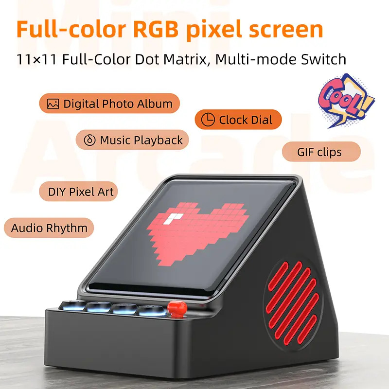 Retro Pixel Art programmeerbaa - Retro Gaming Desk Setup recensie en prijs