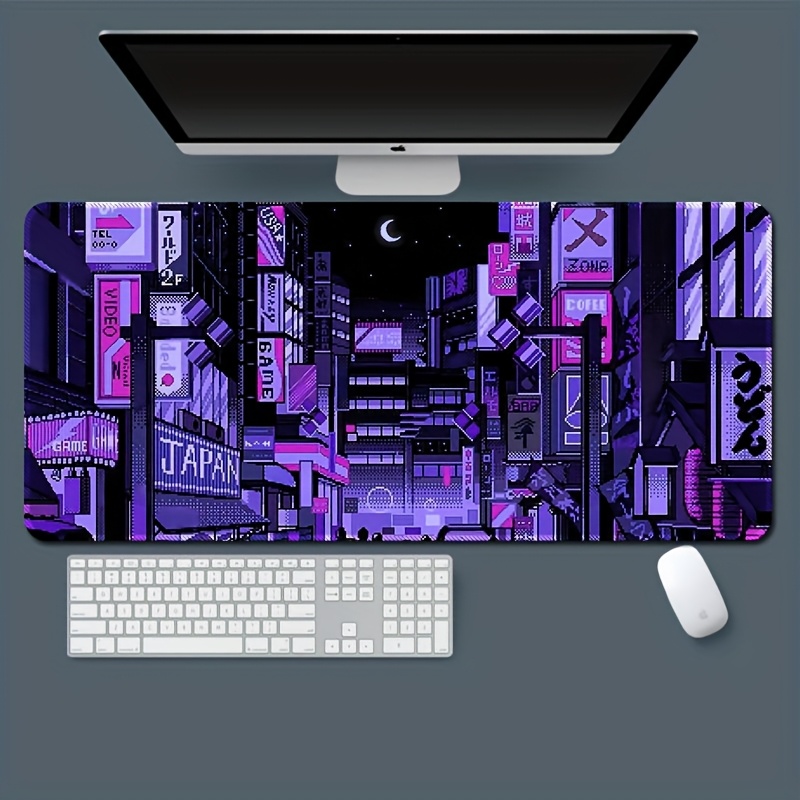 XXL Tokyo Street bureaumat, le - Retro Gaming Desk Setup recensie en prijs