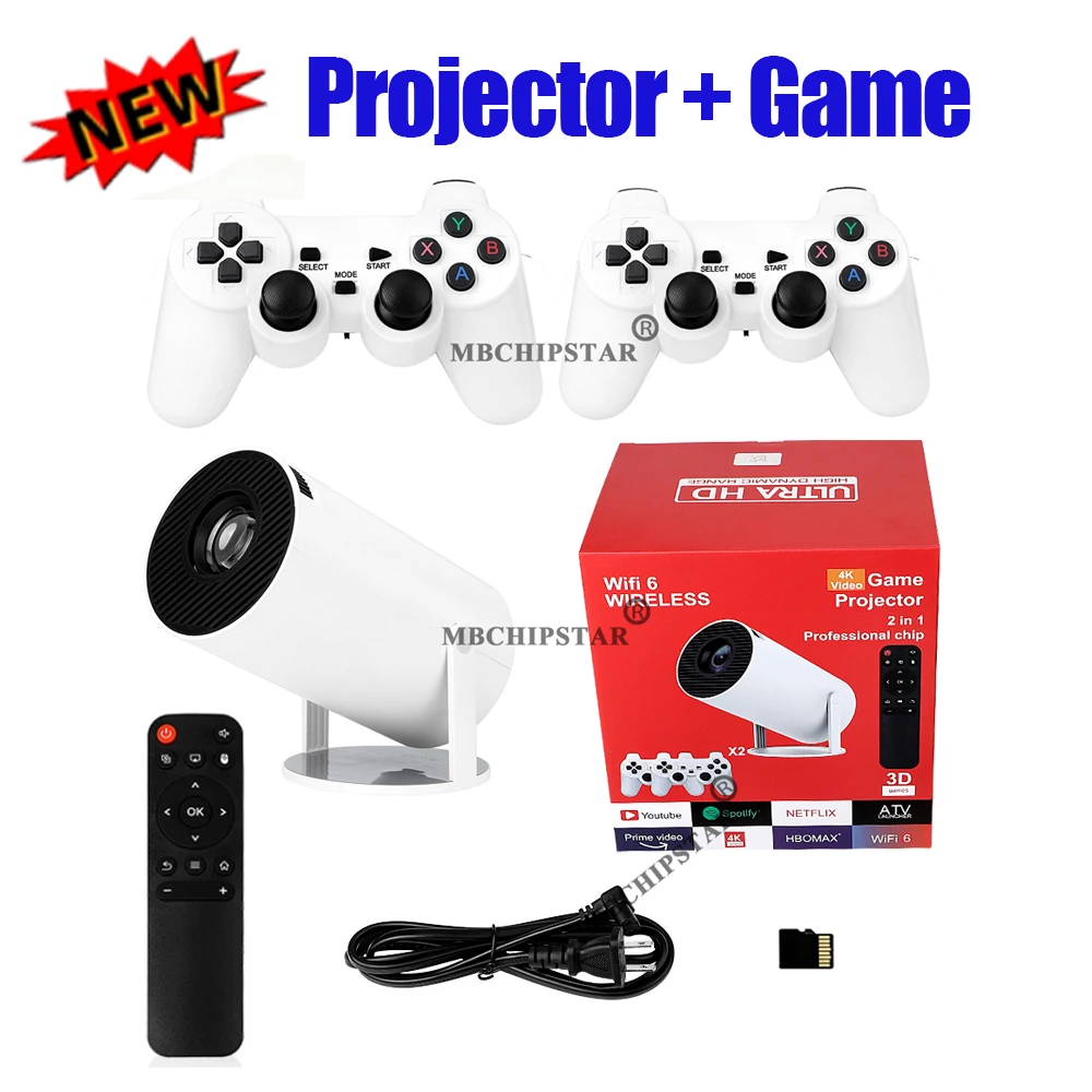 H90PRO 4K Gaming Projector 190 - Retro Gaming And Projector recensie en prijs