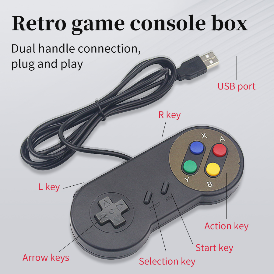 USB Gamepad Gaming Joystick Re - Retro Gaming Raspberry Pi 4 recensie en prijs