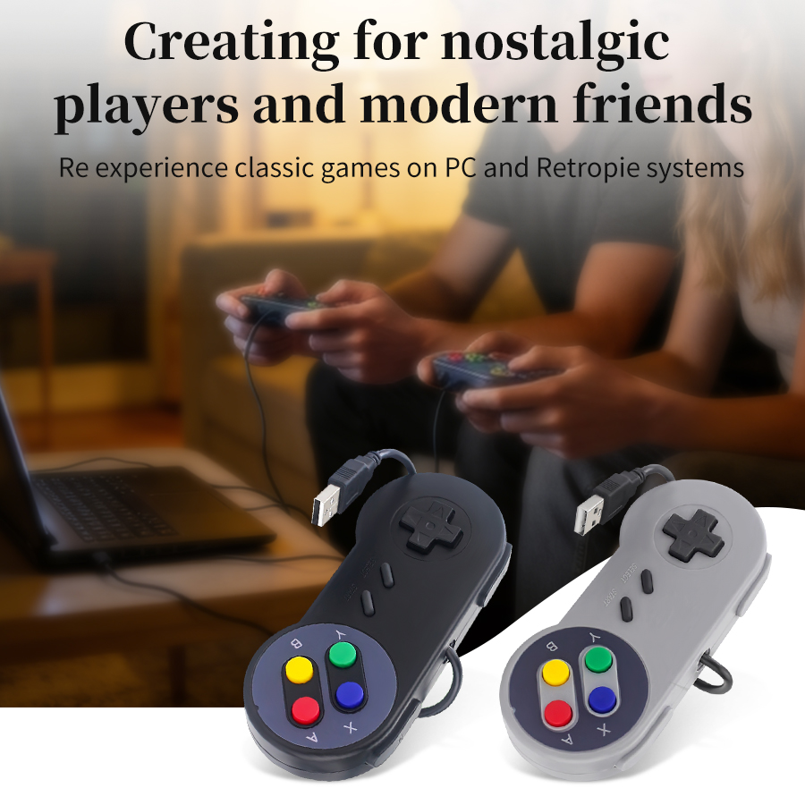 USB Retro Gamepad voor PC NESP - Retro Gaming Raspberry Pi 4 recensie en prijs